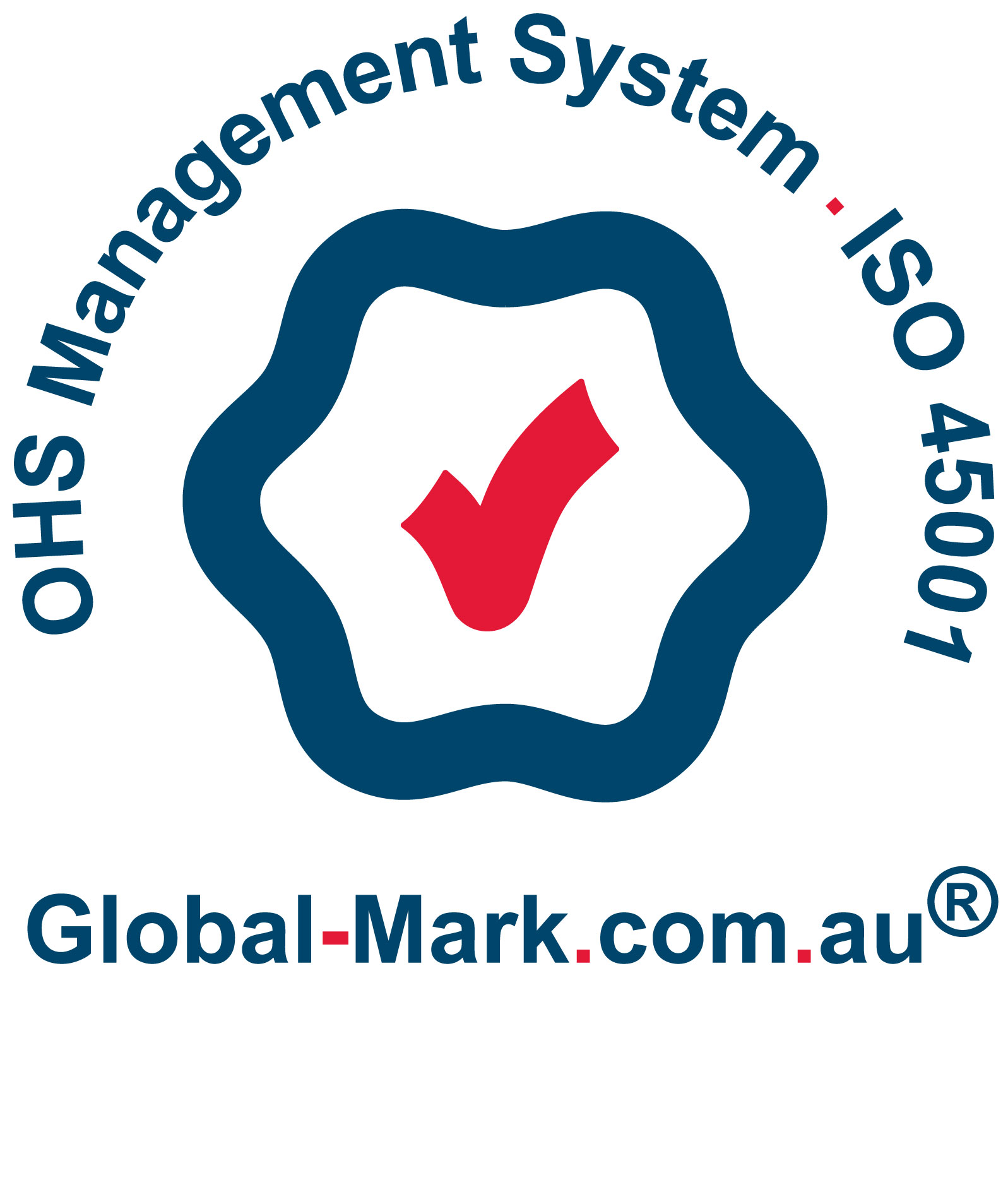 Global-Mark OH&S Management System ISO 45001 certification