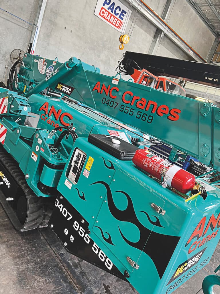 ANC Cranes Maeda fleet media feature